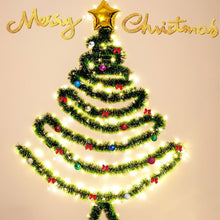 Load image into Gallery viewer, 2/3/5m Christmas Leaves LED Light Wall Decoration String Lights Battery Wedding Holiday Home Party Garden Decor Lights
