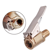 Load image into Gallery viewer, Car Valve Clip 8mm Air Pump Chuck Clip Car Truck Tyre Tire Inflator Pump Valve Connector Car Open Brass Auto Repair Tool

