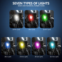 Load image into Gallery viewer, Motorcycle Flash Strobe LED Light Wireless Remote Control RGB Anti-collision Warning Lamp Waterproof For Car Bike
