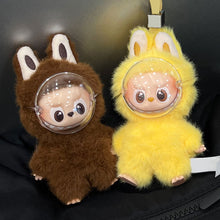 Load image into Gallery viewer, Protective Acrylic Face Cover Case For Plush Dolls Display Bag for Labubu 4.0 No Doll Transparent Face Cover Doll Accessories
