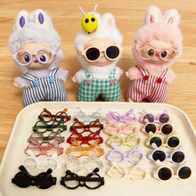 Load image into Gallery viewer, For Labubu 4.0 Glasses 4.5cm Cute Plastic Glasses for 10.5cm Labubu Dolls Toy Glasses Accessories
