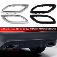 Load image into Gallery viewer, Car Exhaust Tip Cover Trims Replacement Muffler Pipe Cover for Mercedes‑Benz A B C E GLC CLS‑Class W117 W205 W177 W238 W213 W253
