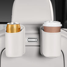 Load image into Gallery viewer, Leather Car Door Water Cup Holder Multi-Function Seat Back Storage Box Beverage &amp; Trash Vehicle Interior
