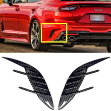 Load image into Gallery viewer, 2Pcs Car Front/Rea Bumper Side Vent &amp; Grill Blade Trim for KIA Stinger 2017-2024 Bumper Canard Winglets Exterior Car Accessories

