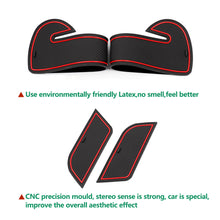 Load image into Gallery viewer, 16PCS Car Anti-Slip Door Slot Gate Slot Pad Mat Cup Groove for Hyundai Kona SX2 Hybrid PHEV 2024 Car Interior Groove Mats Accessories
