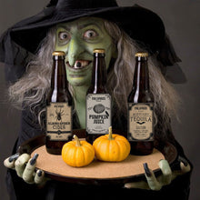 Load image into Gallery viewer, 12Pcs/Pack Halloween Wine Bottle Labels Stickers Terror Skeleton Decorative Stickers for Beer and Beverages
