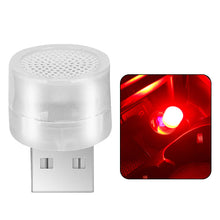 Load image into Gallery viewer, USB Car Interior Ambient Atmosphere Light LED Signal Lights Auto Reading Lamp Decoration
