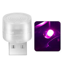 Load image into Gallery viewer, USB Car Interior Ambient Atmosphere Light LED Signal Lights Auto Reading Lamp Decoration
