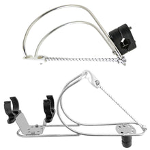 Load image into Gallery viewer, 304 Stainless Steel Lifebuoy Bracket Horseshoe Ring Holder for Boats Yachts Marine Grade Hardware Adjustable Life Preserver Mount
