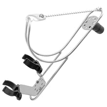 Load image into Gallery viewer, 304 Stainless Steel Lifebuoy Bracket Horseshoe Ring Holder for Boats Yachts Marine Grade Hardware Adjustable Life Preserver Mount
