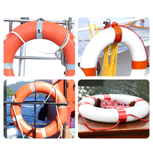 Load image into Gallery viewer, 304 Stainless Steel Lifebuoy Bracket Horseshoe Ring Holder for Boats Yachts Marine Grade Hardware Adjustable Life Preserver Mount
