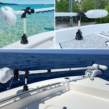 Load image into Gallery viewer, Trolling Motor Stabilizer Mount Motor Bracket Adjustable Stabilizer Vibration System for Minn Kota Terrova/Riptide Ulterra/Riptide Power Drive MKA-60

