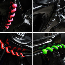 Load image into Gallery viewer, Snake Shape Mountain Bike Cable Wrap Oil Tube Cover Silicone Cable Sleeve Paint Scratch Guard Protector Bike Wiring Management
