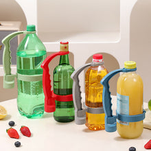 Load image into Gallery viewer, Adjustable Bottle Handle Grip Multi-Purpose Innovative Easy-Pour Liquid Dispenser Bottle Handling Solution Kitchen Bottle Lifting Assistant Helper
