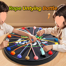Load image into Gallery viewer, Twisted Ropes Puzzle Logic Thinking Training Tangle Puzzle Game Family Party Games Parent-Child Interaction Toy Problem Solving Toy
