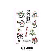 Load image into Gallery viewer, Christmas Scratch-off Stickers Festive DIY Candle Decor Creative Candle Stickers Creative Christmas Decorations
