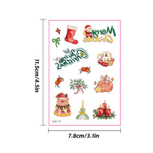 Load image into Gallery viewer, Christmas Scratch-off Stickers Festive DIY Candle Decor Creative Candle Stickers Creative Christmas Decorations

