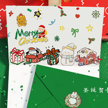 Load image into Gallery viewer, Christmas Scratch-off Stickers Festive DIY Candle Decor Creative Candle Stickers Creative Christmas Decorations
