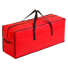 Load image into Gallery viewer, Large Capacity Christmas Tree/Decoration/Wreath Storage Bag Round Zipper Dust-Proof Water-Resistant Organizer for Christmas Gift Bag
