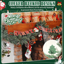 Load image into Gallery viewer, Christmas Reusable Silicone Wire Ties Garland Securing Clips Invisible Ornament Hangers Adhesive Hook Straps Holiday Light Cord Organizer
