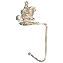 Load image into Gallery viewer, Christmas Fireplace Hooks for Hanging Stockings Metal No Glue Table Edge Hooks Decorative Quick Setup Holiday Home Decor Hooks
