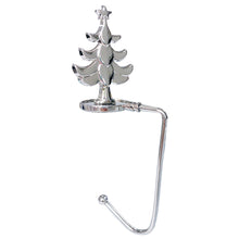Load image into Gallery viewer, Christmas Fireplace Hooks for Hanging Stockings Metal No Glue Table Edge Hooks Decorative Quick Setup Holiday Home Decor Hooks
