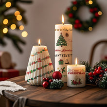 Load image into Gallery viewer, Christmas Sticker for Candle Window Face/Body Easy Apply Holiday Party Tattoo Sticker Set Home Decoration
