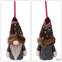 Load image into Gallery viewer, Glowing Gnome Christmas Decorations Faceless Dolls Christmas Decoration Mantelpiece Gift Gnome Ornament
