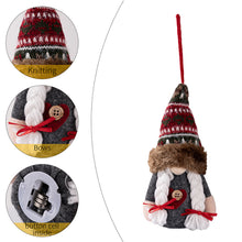 Load image into Gallery viewer, Glowing Gnome Christmas Decorations Faceless Dolls Christmas Decoration Mantelpiece Gift Gnome Ornament
