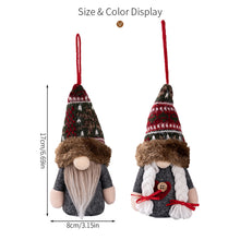 Load image into Gallery viewer, Glowing Gnome Christmas Decorations Faceless Dolls Christmas Decoration Mantelpiece Gift Gnome Ornament

