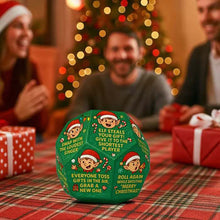 Load image into Gallery viewer, Creative Hilarious Christmas Gift Exchange Dice-12 Sided Party Game for Family &amp; Office Xmas Fun for Secret Santa &amp; Holiday Gatherings
