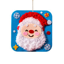 Load image into Gallery viewer, Christmas Sewing Craft Kit Hanging Ornament Lacing Craft Kids Sewing Set Parent-Child Activity DIY Toy Christmas Gift Decoration
