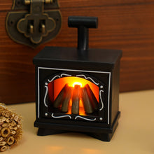 Load image into Gallery viewer, Christmas Night Light Dollhouse Tabletop Fireplace Lamp Flickering Flame Effect Retro Christmas Atmosphere Ambient Light Unique Christmas Idea
