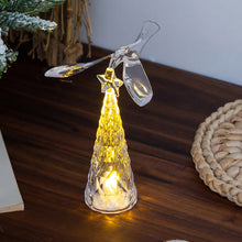 Load image into Gallery viewer, Creative Christmas Shine Ornament Luminous Crystal Flying Bird Mini Tree Christmas Desktop Unique Christmas Gift Idea
