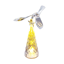 Load image into Gallery viewer, Creative Christmas Shine Ornament Luminous Crystal Flying Bird Mini Tree Christmas Desktop Unique Christmas Gift Idea
