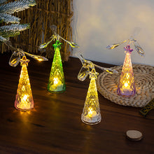 Load image into Gallery viewer, Creative Christmas Shine Ornament Luminous Crystal Flying Bird Mini Tree Christmas Desktop Unique Christmas Gift Idea
