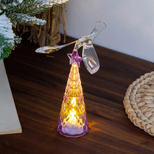 Load image into Gallery viewer, Creative Christmas Shine Ornament Luminous Crystal Flying Bird Mini Tree Christmas Desktop Unique Christmas Gift Idea
