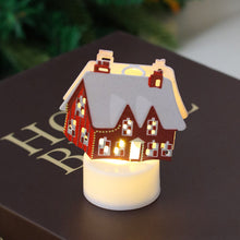 Load image into Gallery viewer, Novelty Christmas Flameless LED Candle Light Flickering Flame Effect Festival Party Atmosphere Tabletop Decor Light
