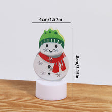 Load image into Gallery viewer, Novelty Christmas Flameless LED Candle Light Flickering Flame Effect Festival Party Atmosphere Tabletop Decor Light
