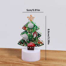 Load image into Gallery viewer, Novelty Christmas Flameless LED Candle Light Flickering Flame Effect Festival Party Atmosphere Tabletop Decor Light
