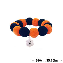 Load image into Gallery viewer, Halloween Pet Collar Funny Pumpkin Decoration Elastic Rope Dog Collar Accessories Cute Pumpkin Dog Necklace Pet Cat Bows
