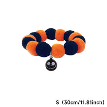 Load image into Gallery viewer, Halloween Pet Collar Funny Pumpkin Decoration Elastic Rope Dog Collar Accessories Cute Pumpkin Dog Necklace Pet Cat Bows
