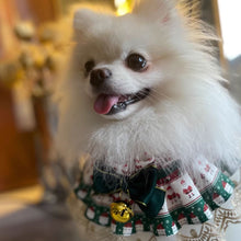 Load image into Gallery viewer, Christmas Series Pet Cat and Dog Drool Bib Lace Saliva Towel Adjustabl Pet Neck Accessory Costume Accessories
