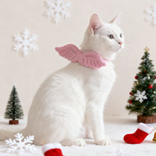 Load image into Gallery viewer, Pet Wing Collar Scarf Solid Color Collar Cats and Dogs Pet Collar Drool Bib Adjustabl Pet Neck Accessory Pet Gift
