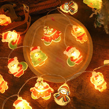 Load image into Gallery viewer, Christmas LED Light Decorations Santa Claus Snowman Christmas Tree Light Strings Festival Lanterns Gift Party Indoor Outdoor Festive Atmosphere
