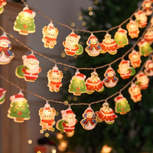 Load image into Gallery viewer, Christmas LED Light Decorations Santa Claus Snowman Christmas Tree Light Strings Festival Lanterns Gift Party Indoor Outdoor Festive Atmosphere
