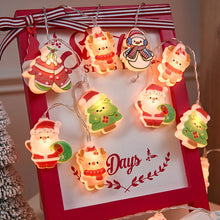 Load image into Gallery viewer, Christmas LED Light Decorations Santa Claus Snowman Christmas Tree Light Strings Festival Lanterns Gift Party Indoor Outdoor Festive Atmosphere
