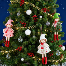 Load image into Gallery viewer, Girl Cake Dress Doll Angel Doll Angel Pendant Christmas Festival Decorations Christmas Tree Accessories Gift
