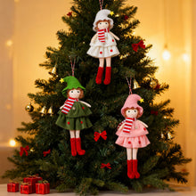 Load image into Gallery viewer, Girl Cake Dress Doll Angel Doll Angel Pendant Christmas Festival Decorations Christmas Tree Accessories Gift
