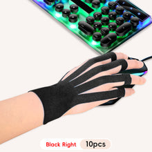Load image into Gallery viewer, 10PCS/Box E-sports Hand Mouse Finger Muscle Tape Elastic Support Band for Finger Joint and Wrist Tendonitis Fixation
